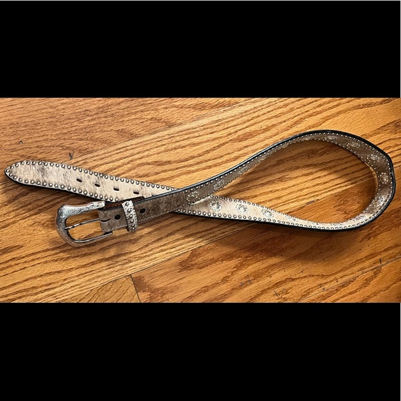 3D Belt Co. 36-Inch with Studs, Brown